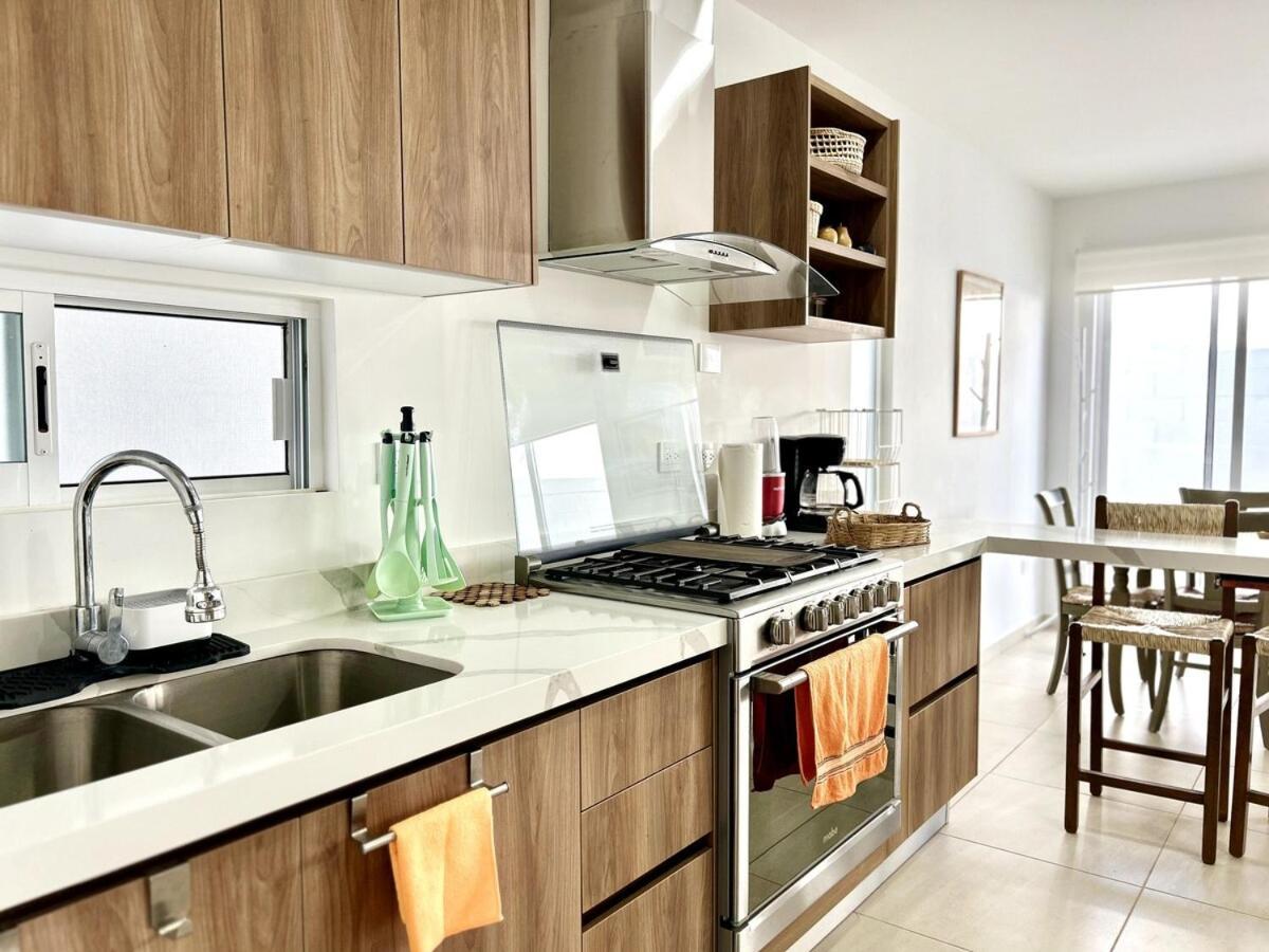 Hermosa Casa Familiar En Privada Cerca De La Playa Apartamento *